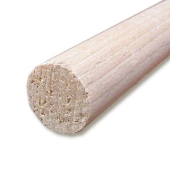 Tourillon hêtre lisse 1000 x 18 x 25 mm - SUPBOIS
