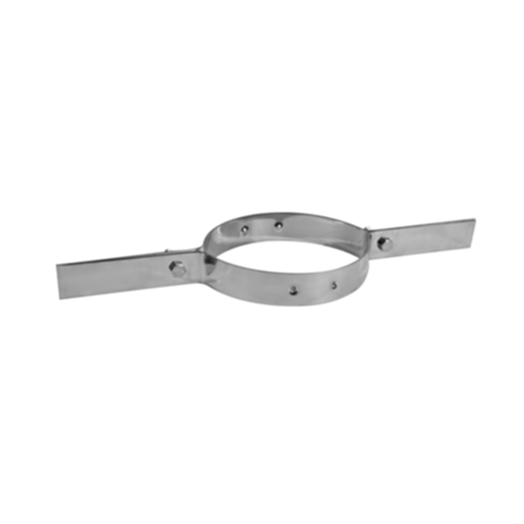 Collier tubage inox Ø80/86mm - JONCOUX