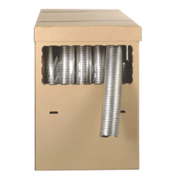 Flexible lisse inox 316 Ø100 tour 100m - JONCOUX