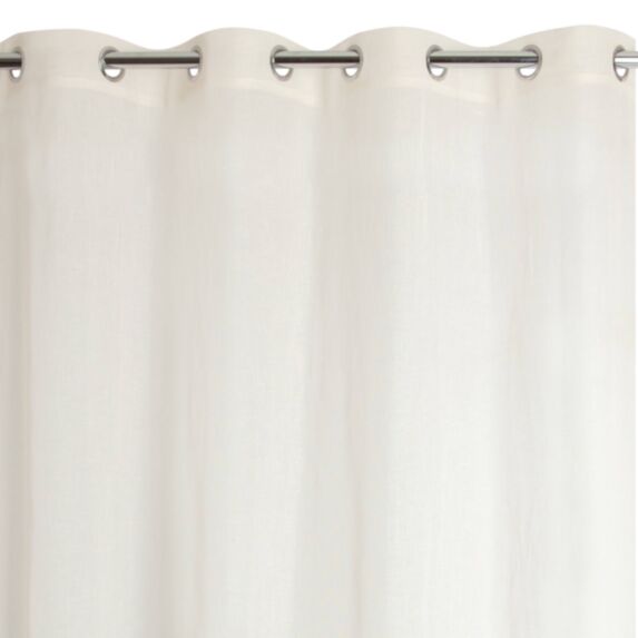 Voilage 8 œillets Carline Ecru 140x240cm