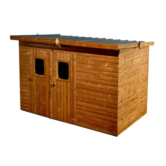 Abri bois traité 19mm 7,33m² - HABRITA