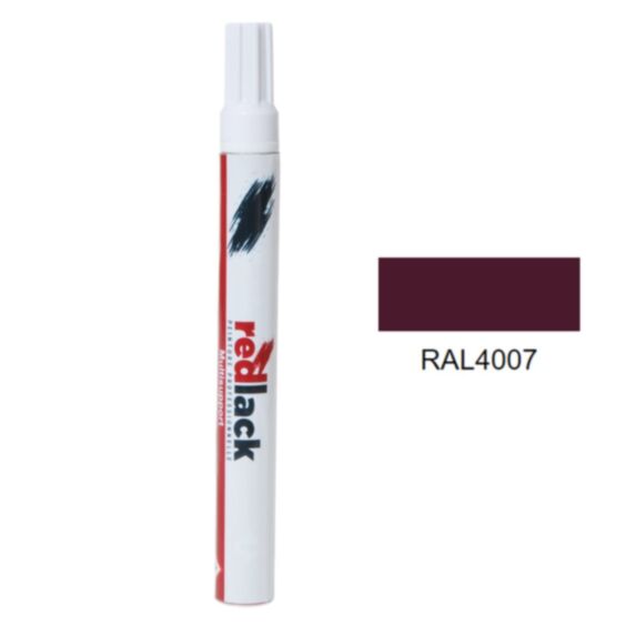 Peinture feutre retouche RAL 4007 Mat - REDLACK