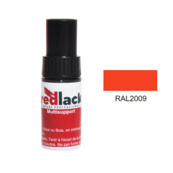 Peinture flacon retouche RAL 2009 Brillant - REDLACK