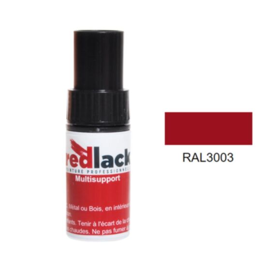 Peinture flacon retouche RAL 3003 Satiné - REDLACK