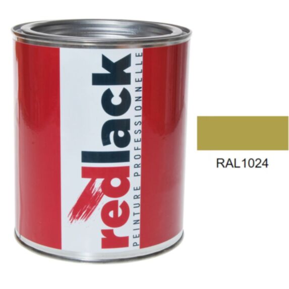 Peinture de rénovation multisupport RAL 1024 Satiné 1L - REDLACK