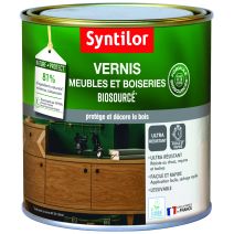 Syntilor - Vernis Cuisine & Bains Incolore Naturel Satiné 1L : :  Bricolage
