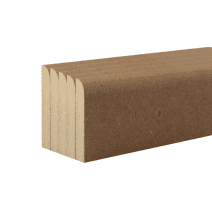 Plinthe cache fil PVC chêne naturel - Mr.Bricolage