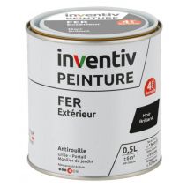Peinture aérosol Antirouille LUXENS gris anthracite ral 7016 brillant 400  ml