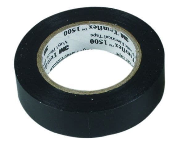 Ruban adhésif tissu 19mm X 10m noir Coroplast 1… - Cdiscount Bricolage
