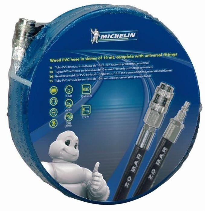Tuyau raccord rapide PVC pour air comprimé 10ml - MICHELIN - Mr.Bricolage