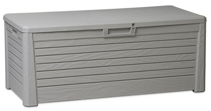 Coffre de rangement intérieur/extérieur 500L Serena gris - EDA -  Mr.Bricolage