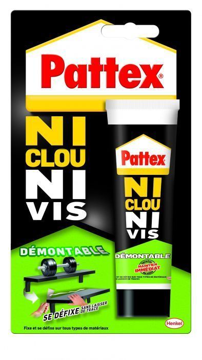 Colle Ni Clou Ni Vis Bois 100gr - PATTEX - Mr Bricolage