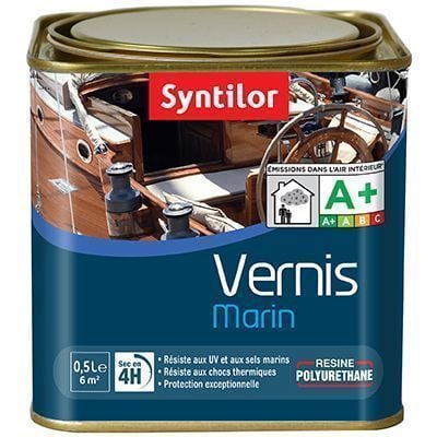 Vernis marin satiné 0.5L incolore - SYNTILOR