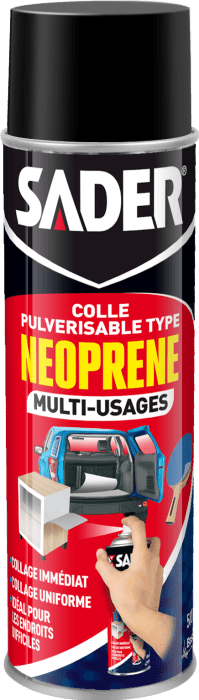 Colle Neoprène en Spray Aérosol Multiusage 200ml - SADER - Mr.Bricolage