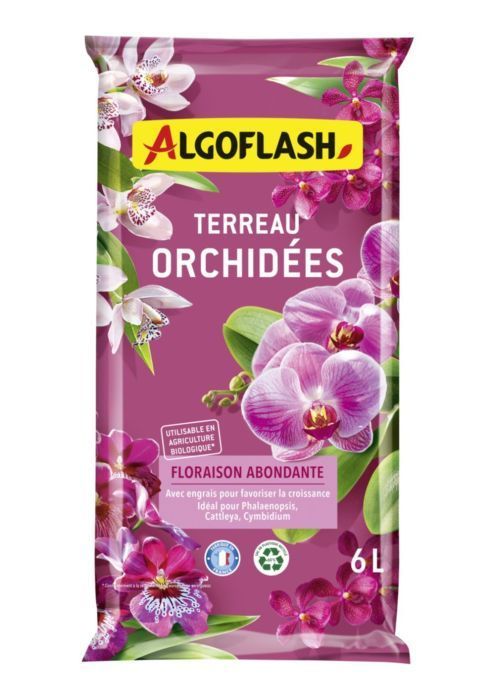 Terreau Orchidées 6L Terreaux de France - Jardinerie Latour