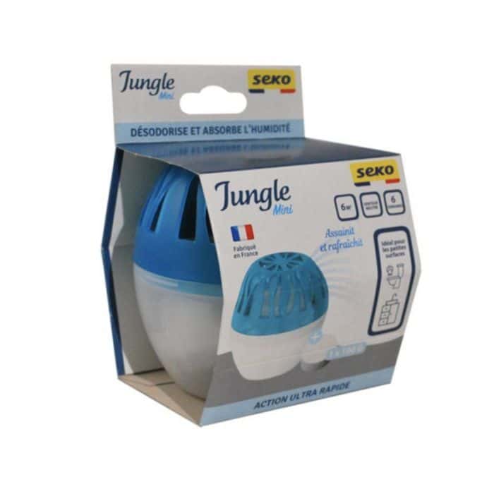 absorbeur d humidite jungle mini comprenant 1 recharge galet de 100 g  neutre - CF-4321691