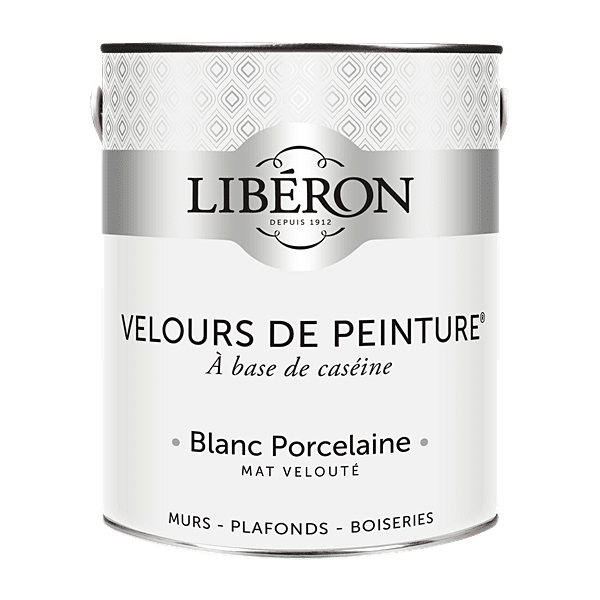Peinture multisupport velours blanc porcelaine 2,5L - LIBERON - Mr.Bricolage