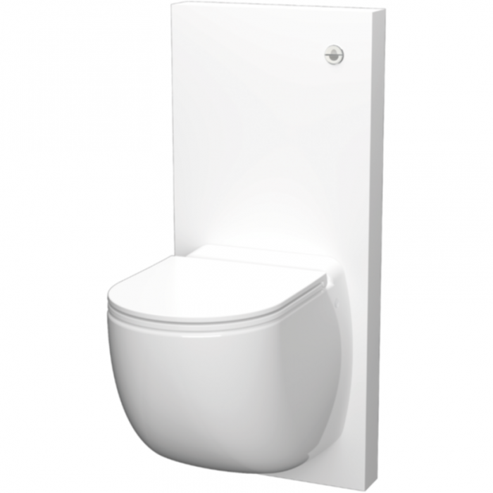 WC avec broyeur intégré avec un habillage blanc Sanicompact Comfort Box -  SFA - Mr.Bricolage