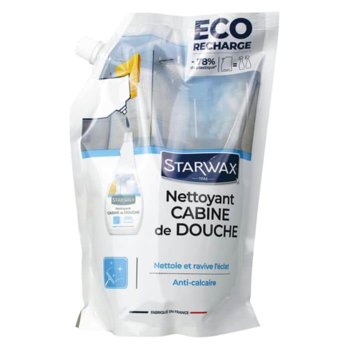 Nettoyant anti-calcaire cabine de douche STARWAX 0.5 l
