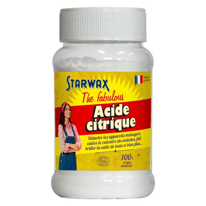 Acide citrique poudre 400 g - STARWAX - Mr.Bricolage