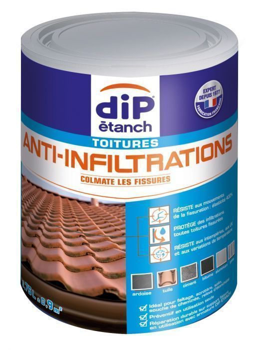 DIP ANTI-INFILTRATIONS 0.75L BLANC - Mr.Bricolage