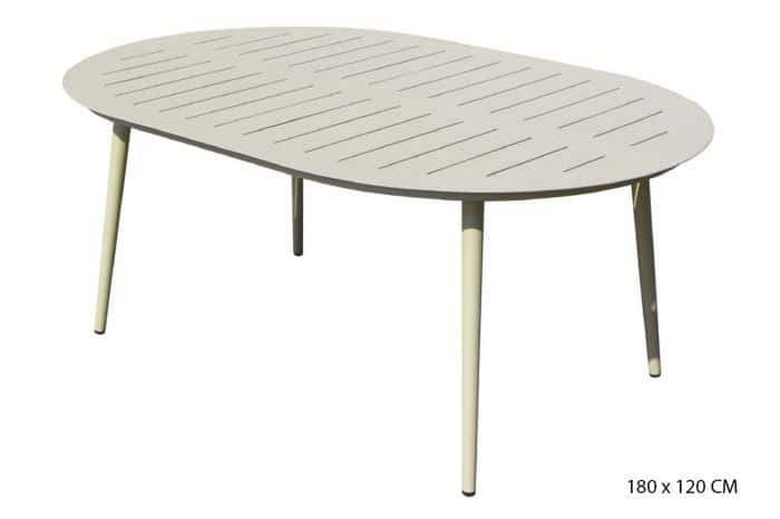 Table de jardin Otello Ovale 140 cm - Mr Bricolage : Bricoler