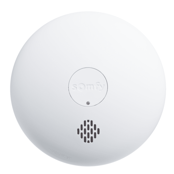 Détecteur de fumée connecté Sirène 85dB Compatible Somfy Home Alarm, et  Somfy One (+) - SOMFY - Mr.Bricolage