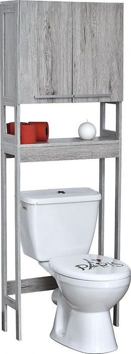 Meuble dessus de toilette WC 3 étagères - Bricolage Outillage Maison/Étagère  - leaderbazar