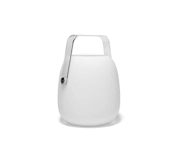 Mini lampe à poser rechargeable sans fil LED blanc - LUMISKY - Mr.Bricolage