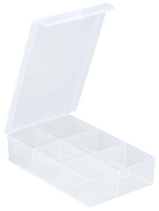 Boîte de rangement avec compartiments (pour le bricolage à la base