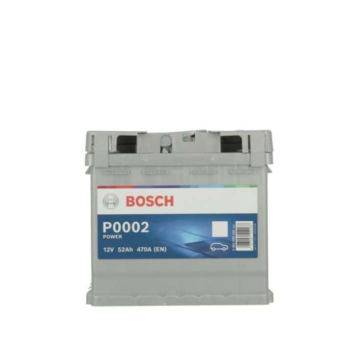 Batterie voiture 470A 52Ah P0002 - BOSCH - Mr.Bricolage