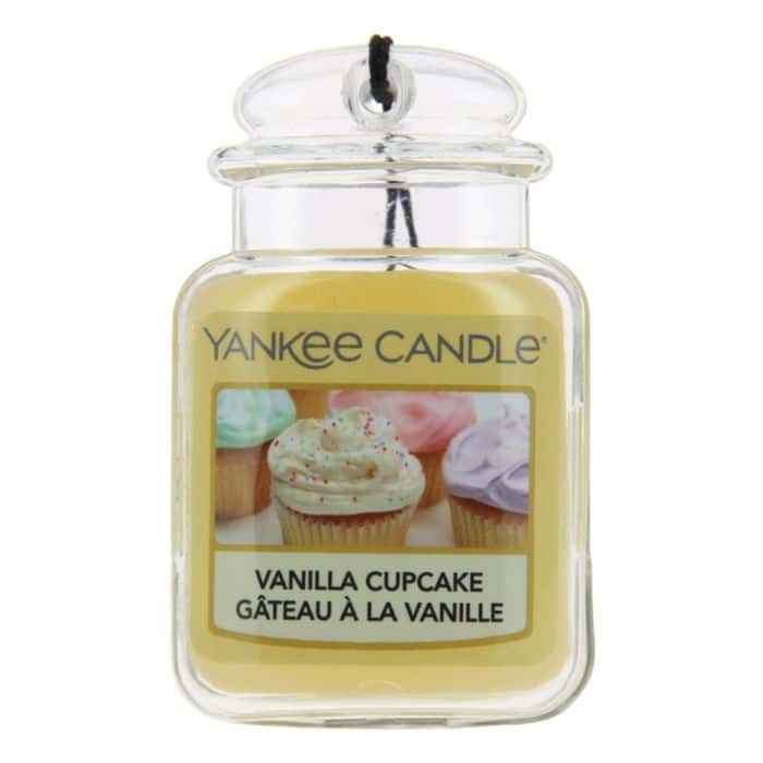 Yankee Candle Vanilla Cupcake désodorisant voiture à suspendre