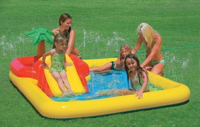 Piscine gonflable pour enfants toboggan de piscine
