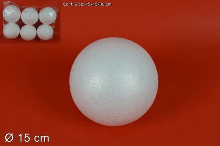 Boule de noël mosaïque - boule diamètre 15 cm en polystyrène