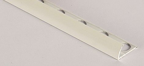 Baguette finition aluminium blanc ép.10,5 mm - Mr.Bricolage