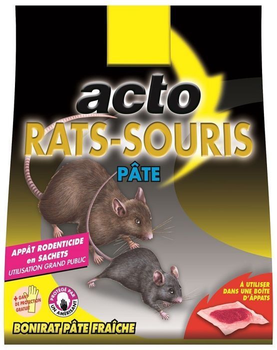 Pâte raide rats-souris - ACTO - Mr.Bricolage