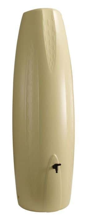 Belli Récupérateur d'eau rectangulaire beige avec kit complet 300L  (arrosoir non inclus) pas cher 