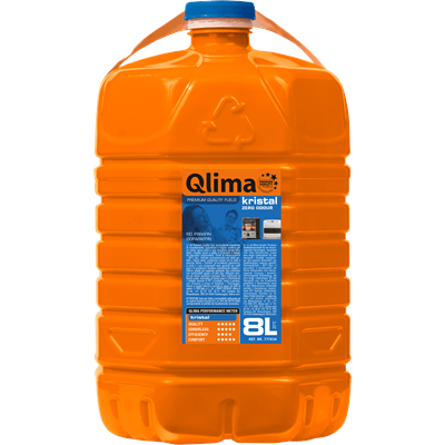 Combustible pour poêle à pétrole Kristal 2x8L sans odeur - QLIMA -  Mr.Bricolage