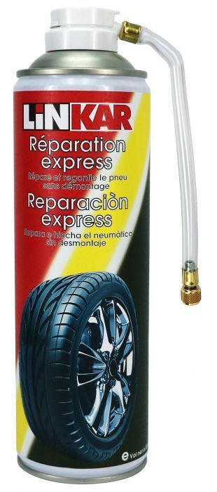 Repare pneu 4x4 & vul 500ml - LINKAR - Mr.Bricolage