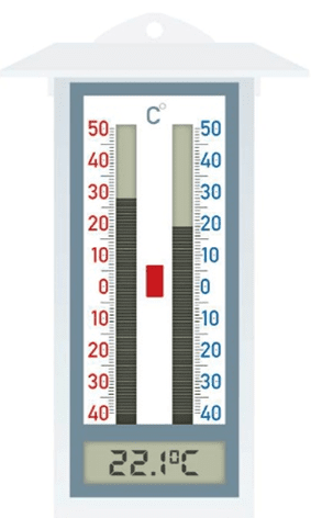 Stylo thermomètre humoristique '1 an de plus - Joyeux Anniversaire' bleu -  [A3745]