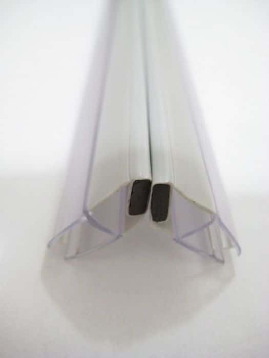Joints x 2 magnétiques angle porte douche 6 mm - AURLANE - Mr.Bricolage