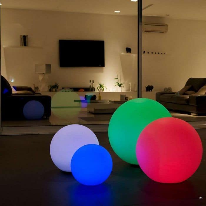 Boule Lumineuse LED Multicolore 60CM Sans Fil