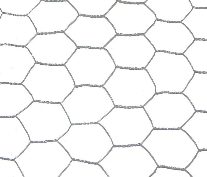 Grillage hexagonal acier galvanisé maille 25x25mm 0.50x10m - IDEAL GARDEN -  Mr.Bricolage