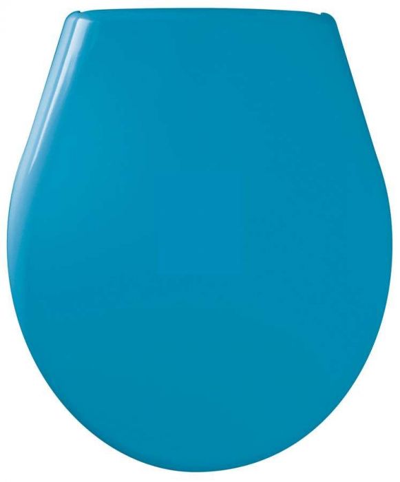 Abattant WC Marina Déclipsable PVC Bleu - Mr.Bricolage