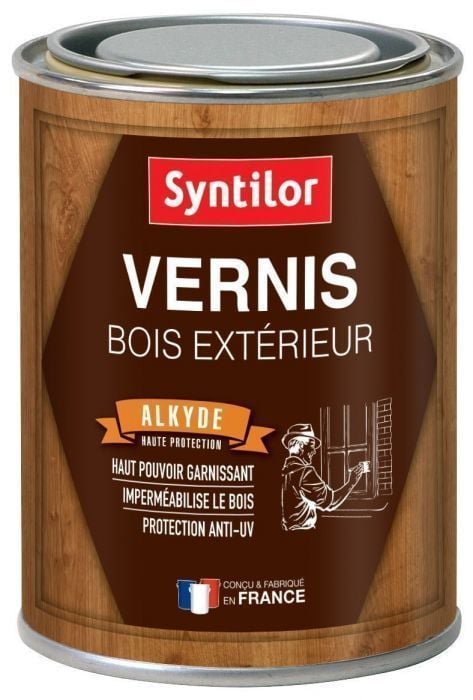 Vernis bois brillant Syntilor inter/exter haute protection - Sèni