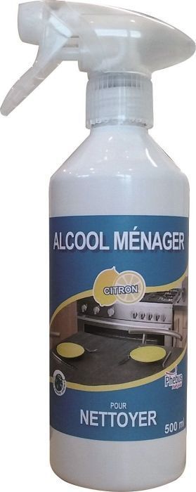 Alcool menager citron 500ml - Mr.Bricolage