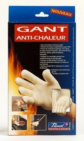 Gants anti-chaleur Taille unique - PASSAT - Mr.Bricolage