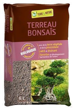 Terreau bonsaï ALGOFLASH, 6 l