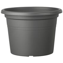 Pot de fleurs Cilindro Day R Anthracite ∅15x10,8cm