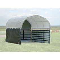 Baches pour panneaux latéraux abri chevaux 370x370x320cm - SHELTER LOGIC